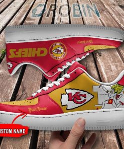 Kansas City Chiefs Personalized Air Force 1 Shoes