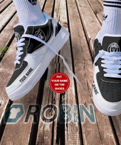 Las Vegas Raiders Personalized Air Force 1 Shoes
