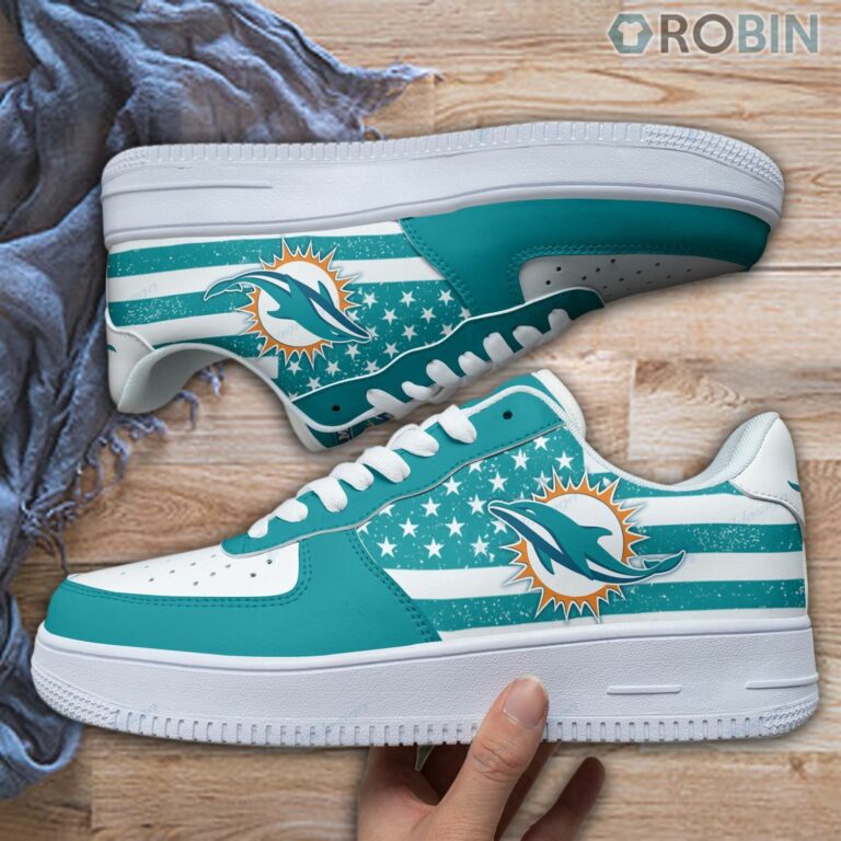 Miami Dolphins AF1 Shoes RB12217