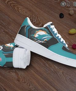 Miami Dolphins AF1 Shoes RB12231 Miami Dolphins AF1 Shoes RB12231