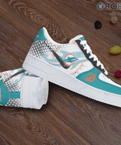 Miami Dolphins AF1 Shoes RB12251