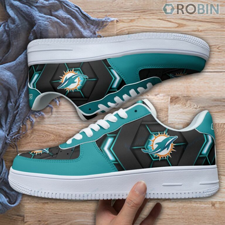 Miami Dolphins AF1 Sneakers