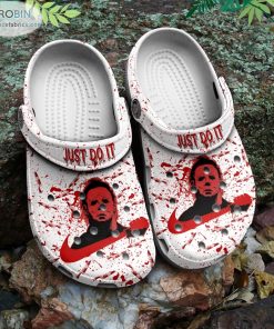 Michael Myers Just Do It Crocs Halloween Classic Clogs Shoes CR1205
