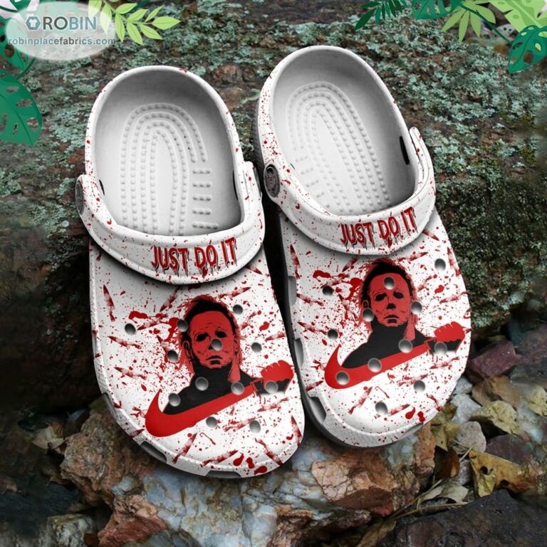 Michael Myers Just Do It Crocs Halloween Classic Clogs Shoes CR1205