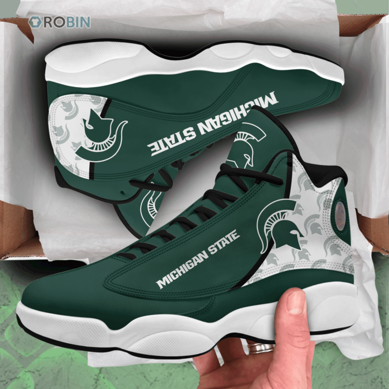 Michigan State Air Jordan 13 Shoes