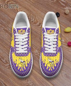 Minnesota Viking Louis Vuitton Pattern Custom Name Nike Air Force 1 Shoes