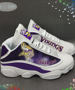 Minnesota Vikings Form Air Jordan 13 Sneakers