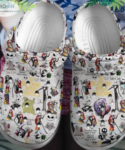 Nightmare Before Christmas Crocs Classic Clog Shoes CR0726