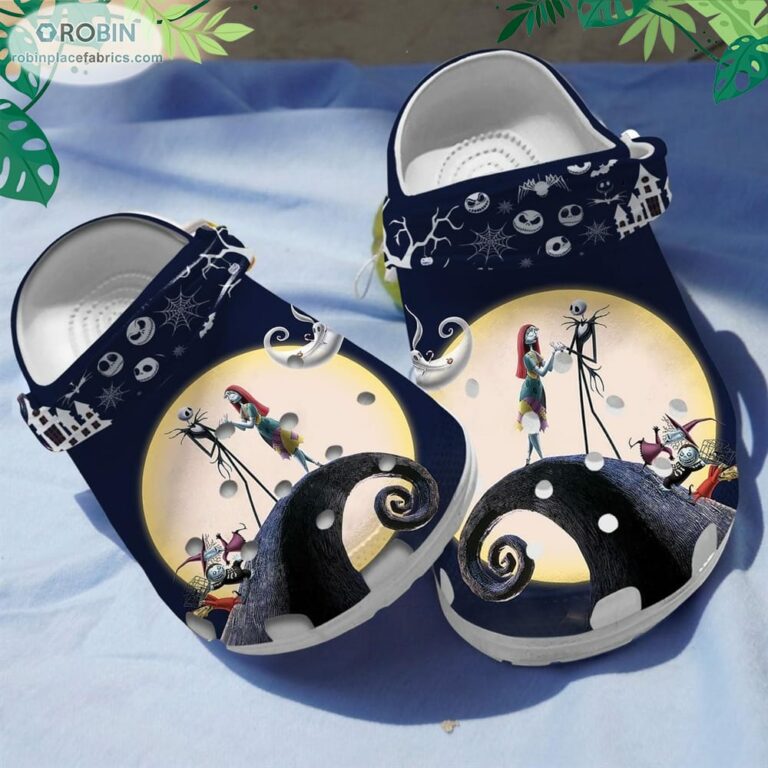 Nightmare Before Christmas Halloween Crocs Classic Clogs Shoes CR0142