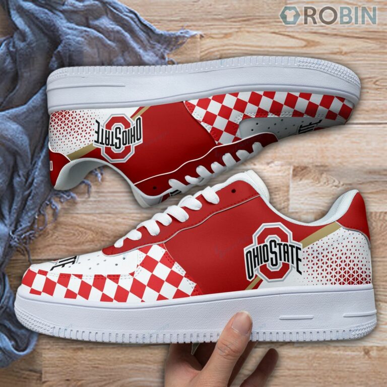 Ohio State Buckeyes AF1 Shoes
