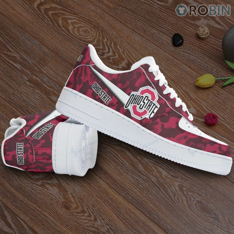 Ohio State Buckeyes AF1 Sneakers