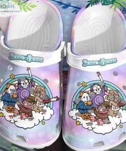 Pastel Scare Bears Halloween Crocs Classic Clogs Shoes CR1162