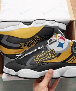Pittsburgh Steelers AJD13 Sneakers RBBG58 Pittsburgh Steelers AJD13 Sneakers RBBG58