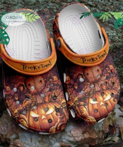 Pumpkin Trick R Treat Sam Horror Movies Halloween Crocs Classic Clogs Shoes CR1146