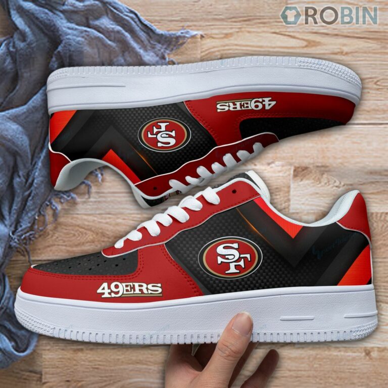San Francisco 49ers Custom Air Force 1 Sneakers RB69