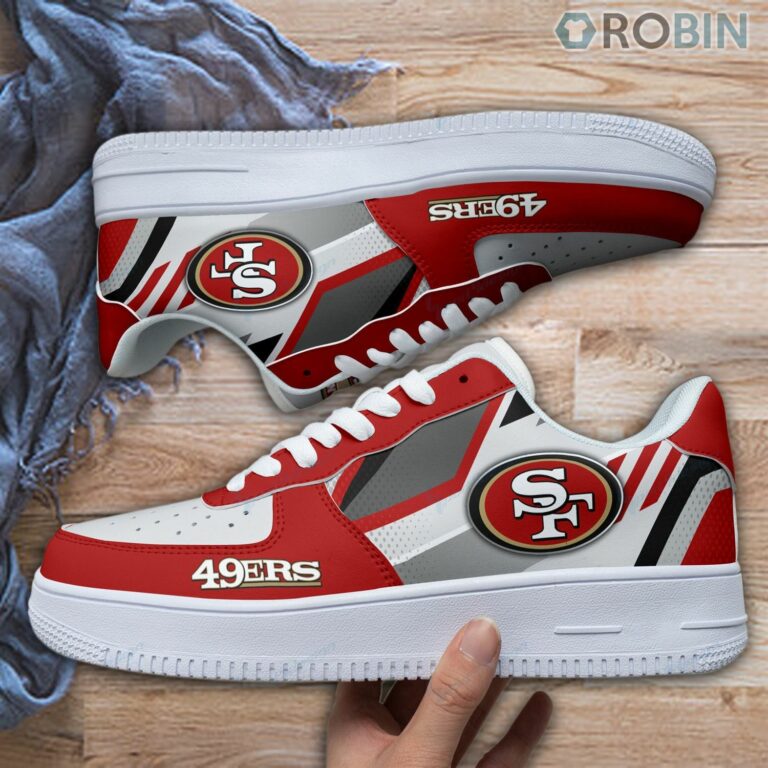 San Francisco 49ers Custom Air Force 1 Sneakers RB75