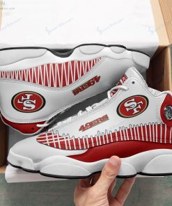 San Francisco 49ers Air JD13 Sneakers