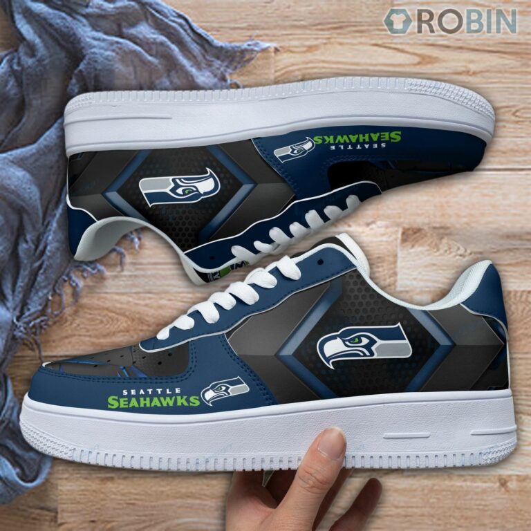 Seattle Seahawks Custom Air Force 1 Shoes
