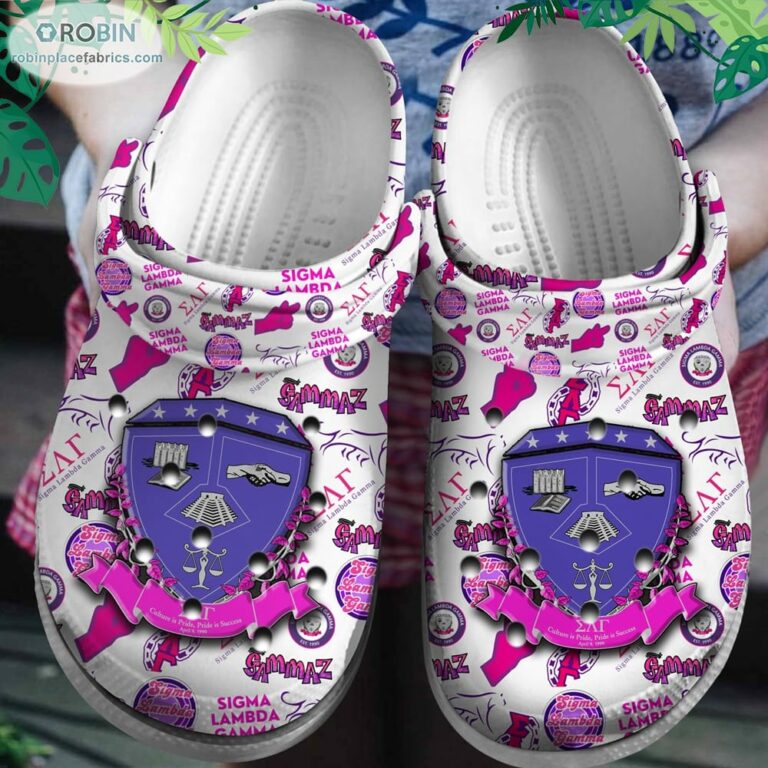 Sigma Lambda Gamma Crocs Classic Clogs Shoes CR1166