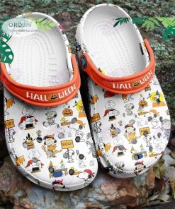 Snoopy The Peanuts Halloween Crocs Classic Clogs Shoes CR1154