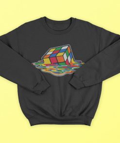 Melting Rubiks Cube Shirt