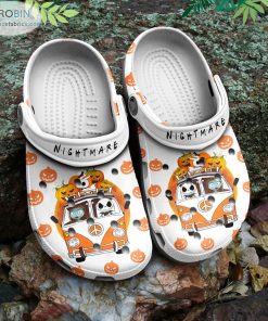 The Nightmare Before Christmas Pumpkin Crocs Classic Clog Shoes CR1257
