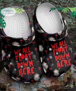 We All Float Down Here IT Horror Movie Halloween Crocs Classic Clogs Shoes CR1276