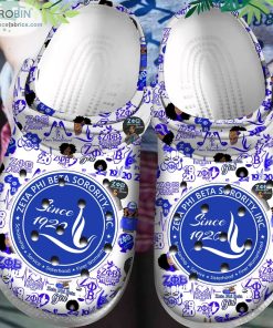 Zeta Phi Beta Crocs Classic Clogs Shoes CR1135