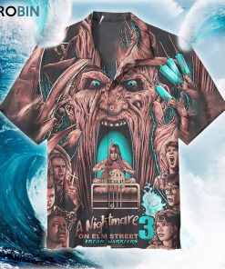 A Nightmare On Elm Street Unisex Hawaiian Shirt A Nightmare On Elm Street Unisex Hawaiian Shirt