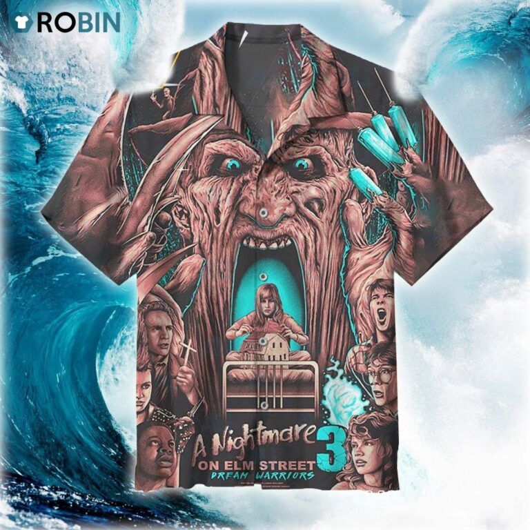 A Nightmare On Elm Street Unisex Hawaiian Shirt