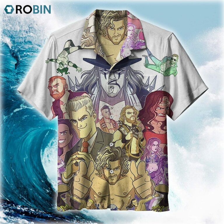 All Elite Wrestling Art Hawaiian Shirt