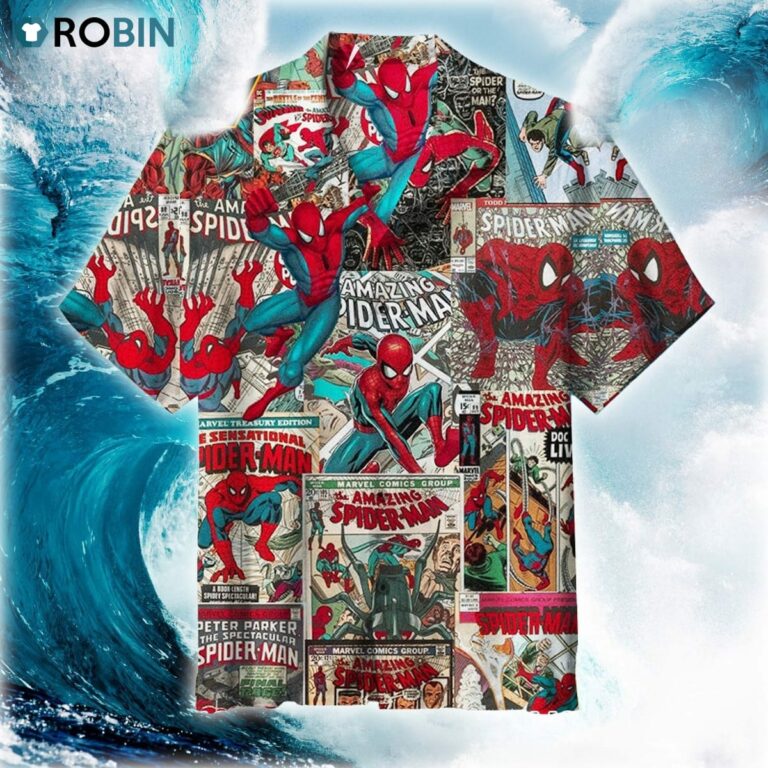 Amazing Spiderman Unisex Hawaiian Shirt
