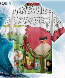 Angry Birds Game Play Hawaiian Shirt Angry Birds Game Play Hawaiian Shirt