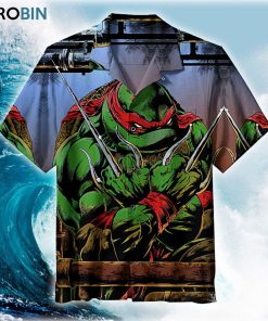 Angry Raphael Ninja Turtles Hawaiian Shirt Angry Raphael Ninja Turtles Hawaiian Shirt