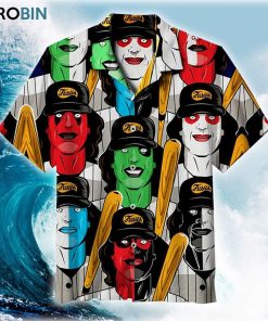 Baseball Furies Face Hawaiian Shirt