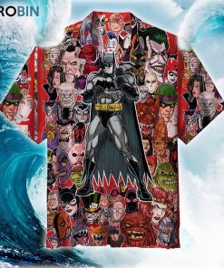 Batman Family Art Unisex Hawaiian Shirt