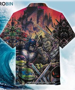 Batman x Teenage Ninja Mutant Turtles Hawaiian Shirt