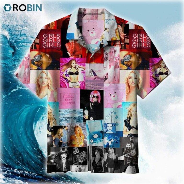 Britney Spears Hawaiian Shirt