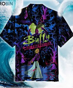 Buffy The Vampire Slayer Art Hawaiian Shirt Buffy The Vampire Slayer Art Hawaiian Shirt