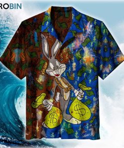 Bugs Bunny Rainy Days Hawaiian Shirt Bugs Bunny Rainy Days Hawaiian Shirt