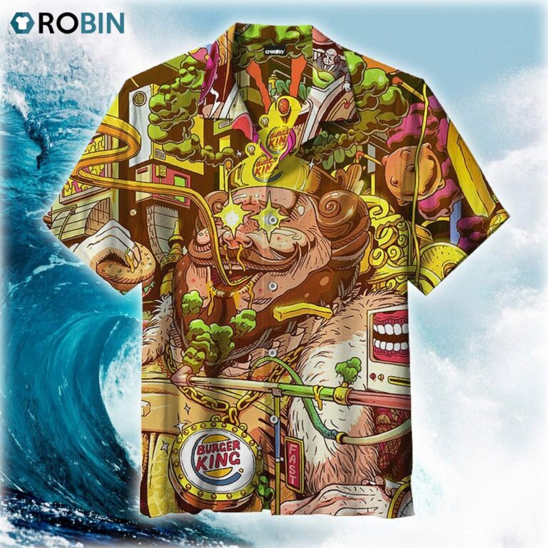 Burger King Art Hawaiian Shirt