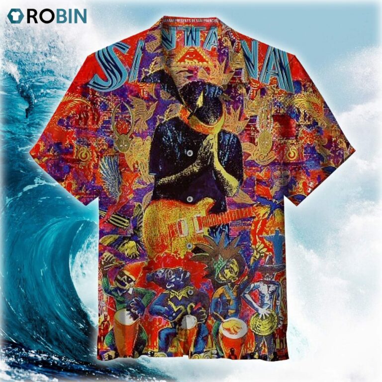 Carlos Santana Art Hawaiian Shirt