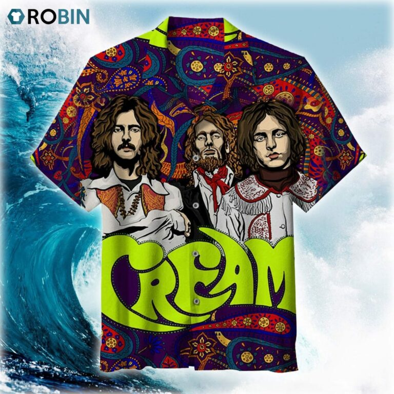 Cream Band Member Art Hawaiian Shirt
