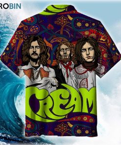 Cream Band Member Art Hawaiian Shirt