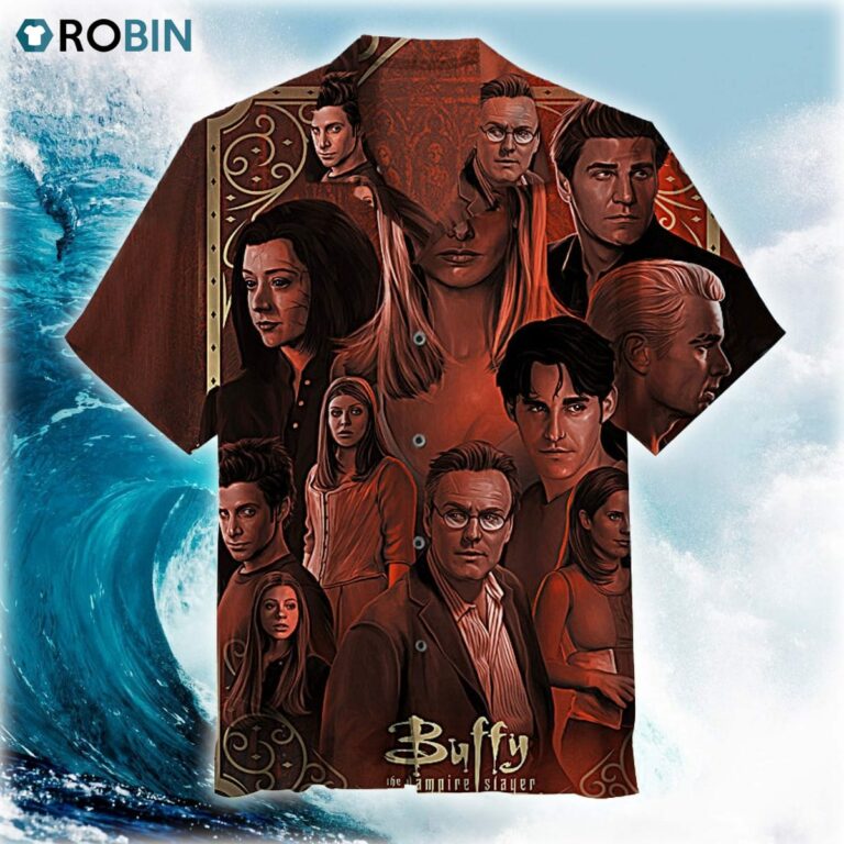 Creature Features Buffy Tribute Hawaiian Shirt