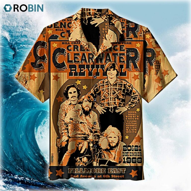 Creedence Clearwater Revival Hawaiian Shirt