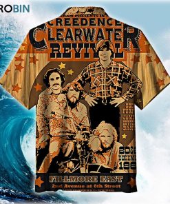 Creedence Clearwater Revival Hawaiian Shirt