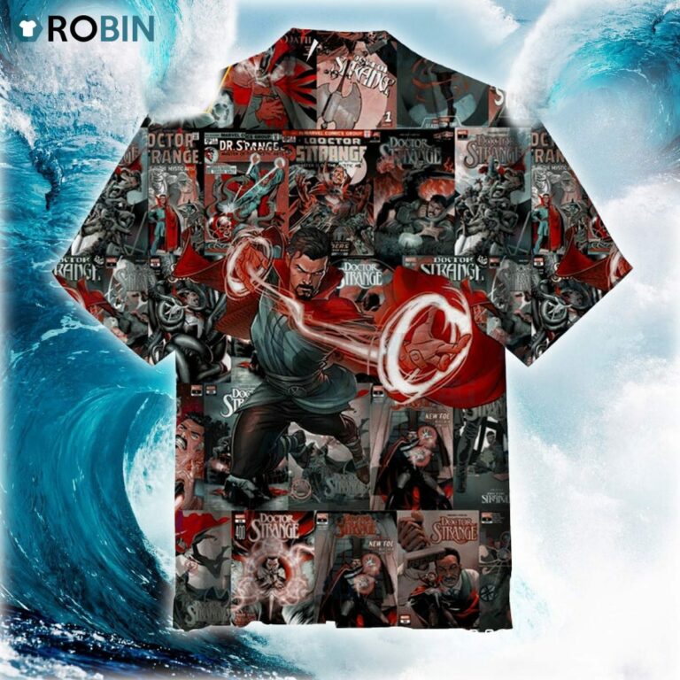 Doctor Strange Magic Spells Hawaiian Shirt