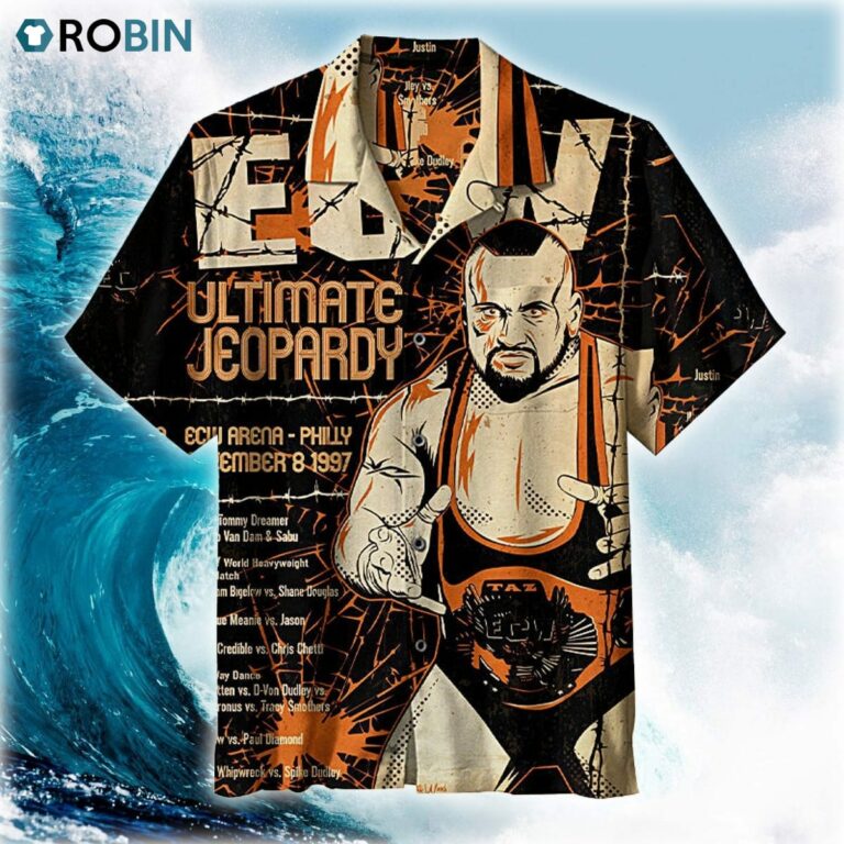 Ecw Ultimate Jeopardy Hawaiian Shirt