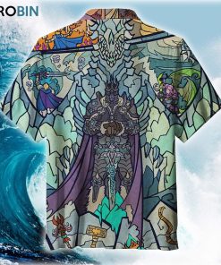 Fall Of Arthas Art Hawaiian Shirt